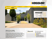 Tablet Screenshot of kessler-saarland.de